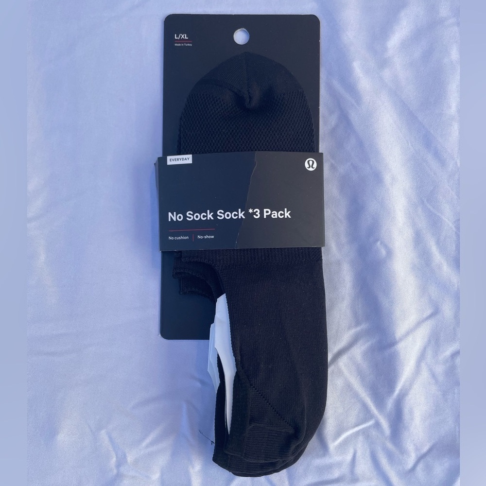 lululemon No Sock Sock *3 Pack NWT